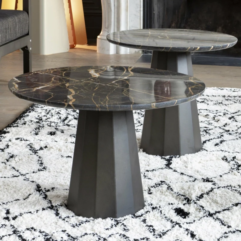 2 Tables gigognes denim Ankara - Matière Grise