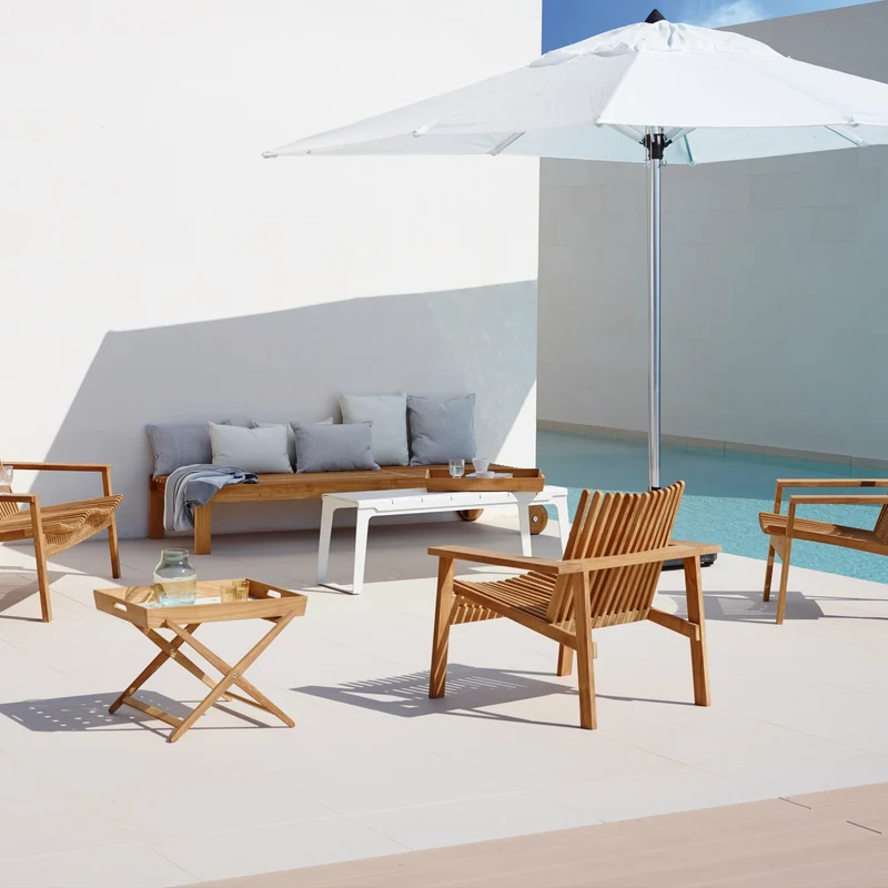 Transat en teck Amaze - Cane-Line