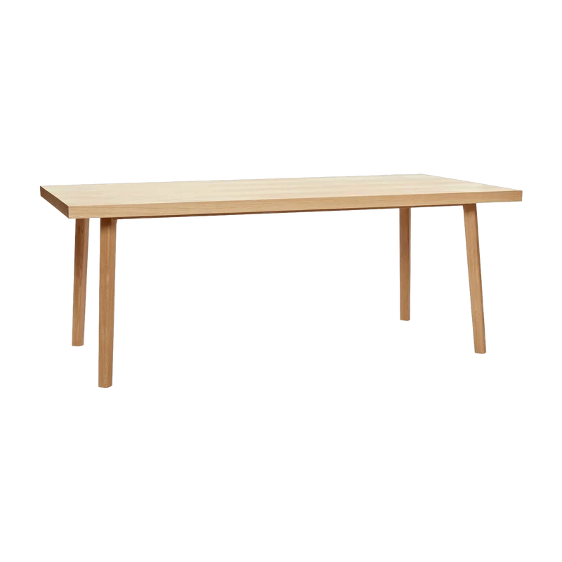 Table à manger rectangulaire en chêne - Hübsch