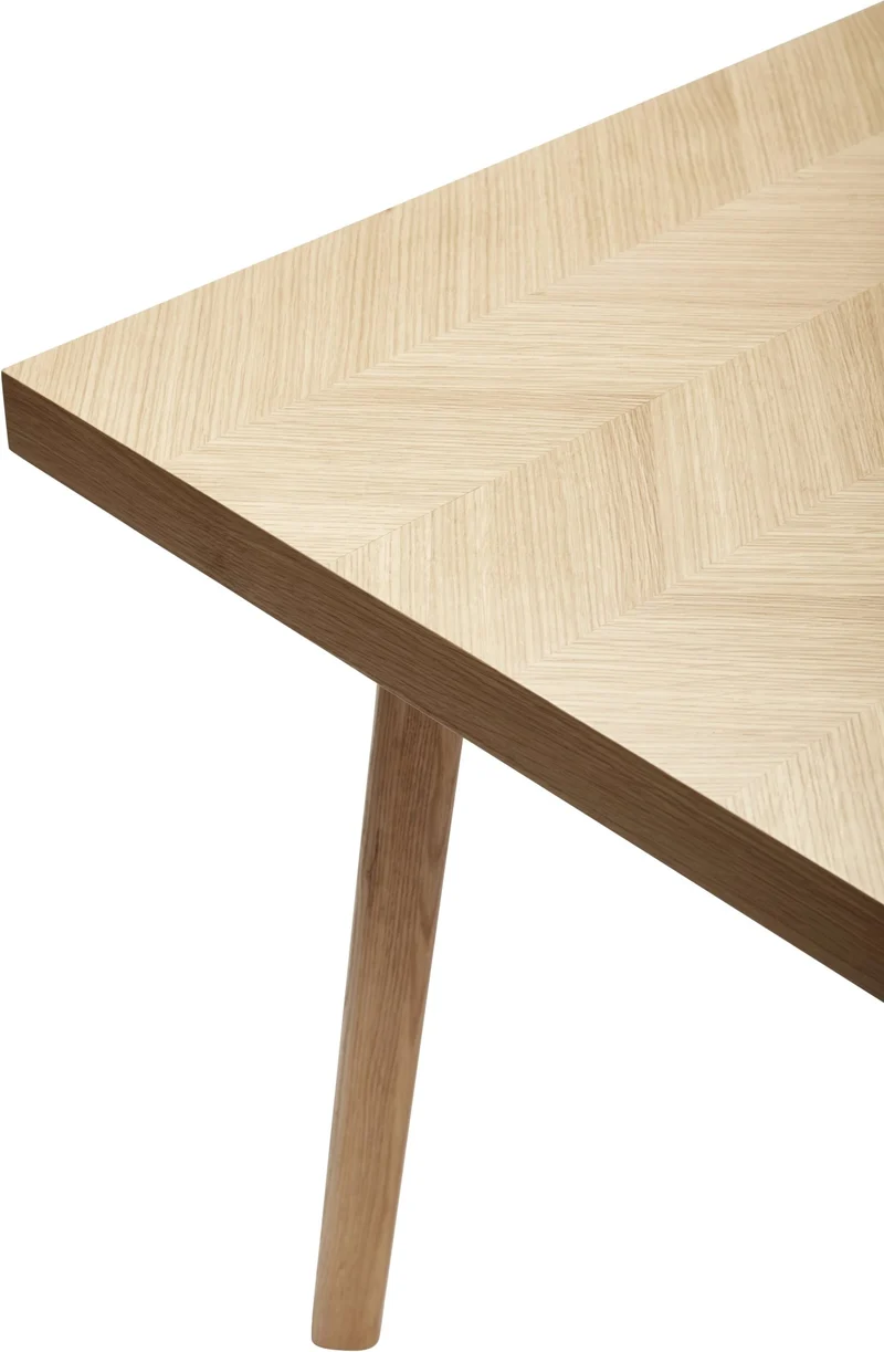 Table à manger rectangulaire en chêne - Hübsch