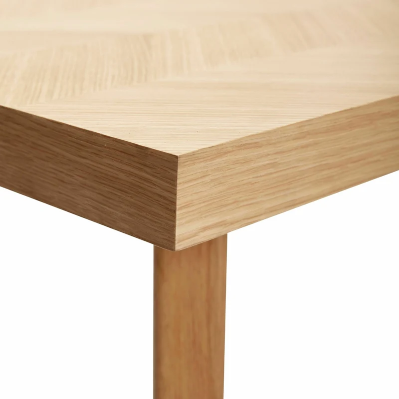 Table à manger rectangulaire en chêne - Hübsch