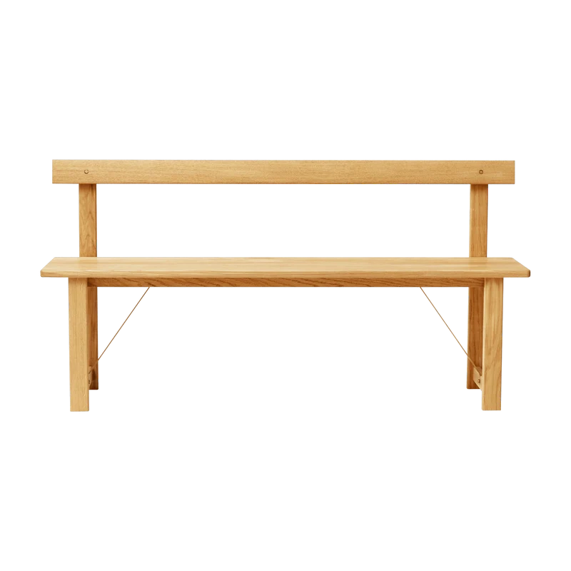 Banc en chêne naturel Position - Form & Refine