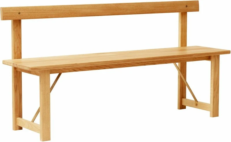 Banc en chêne naturel Position - Form & Refine