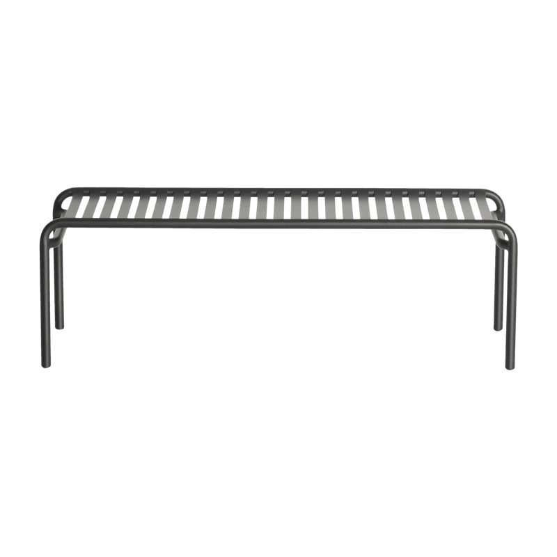 Table basse de jardin noire 127 cm Week end - Petite friture