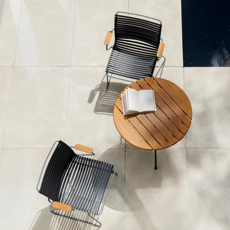 Table de jardin en bambou CIRCUM - Houe