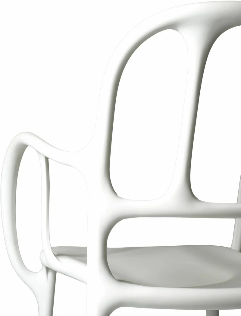 Chaise en polypropylene blanche Mila - Magis