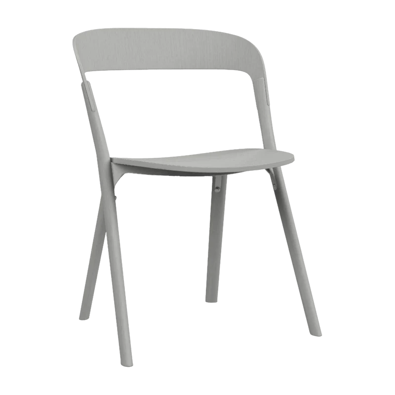 Chaise en frêne gris clair Pila - Magis