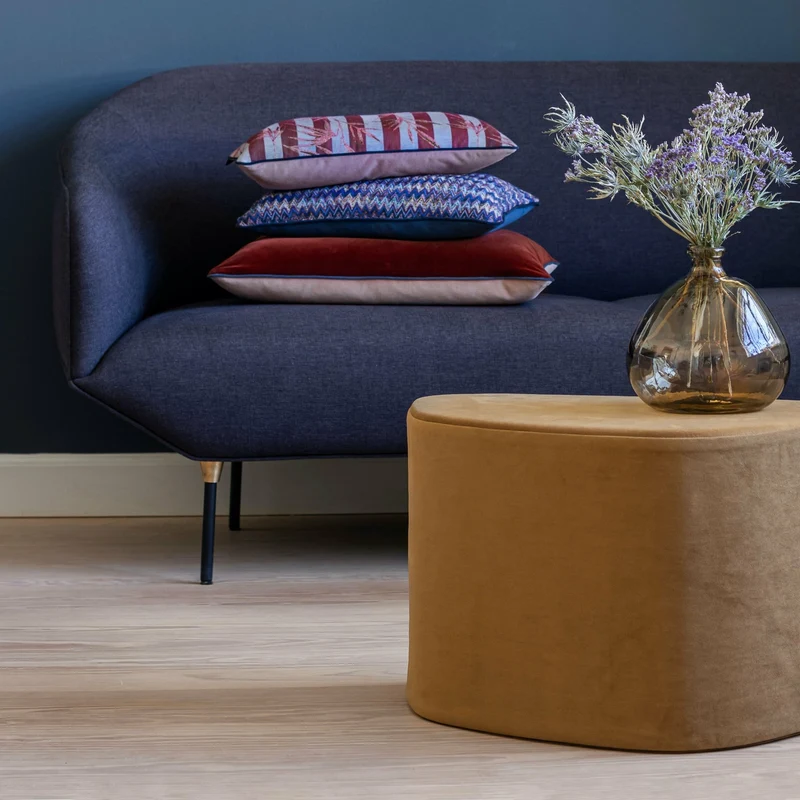 Pouf marron tobacco Salon - Mette Ditmer