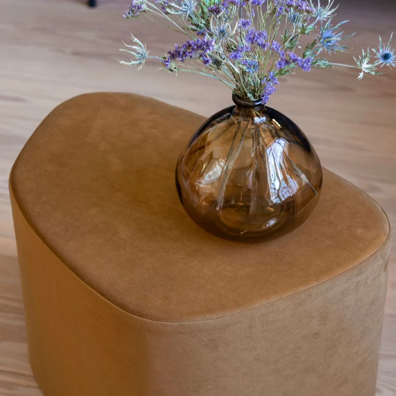 Pouf marron tobacco Salon - Mette Ditmer