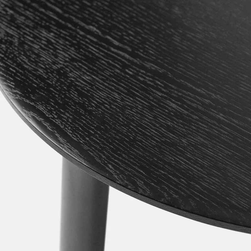 Table basse en chêne noir 70 cm Alle - Hem