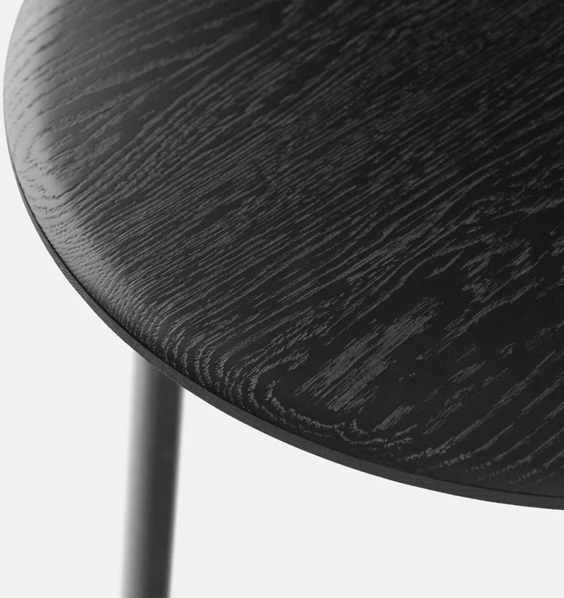 Table basse en chêne noir 50 cm Alle - Hem