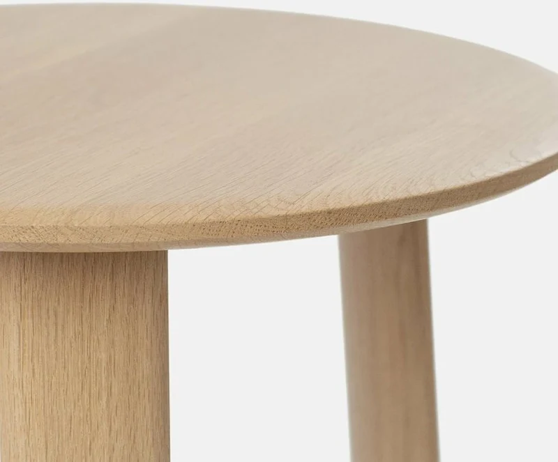 2 tables basses en chêne 60 et 70 cm Alle - Hem