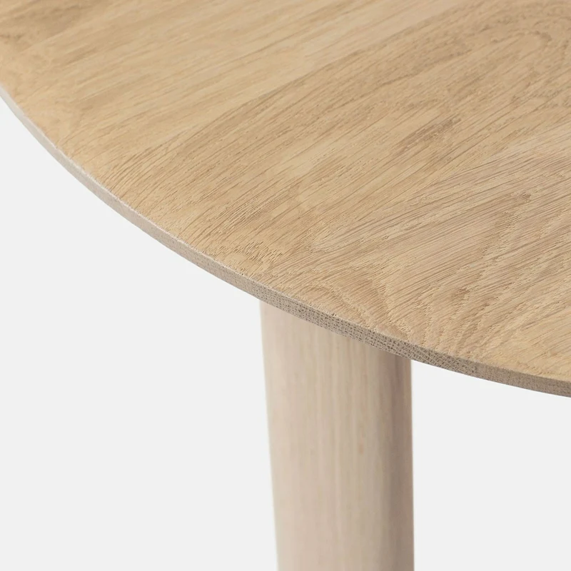 2 tables basses en chêne 50 et 60 cm Alle - Hem