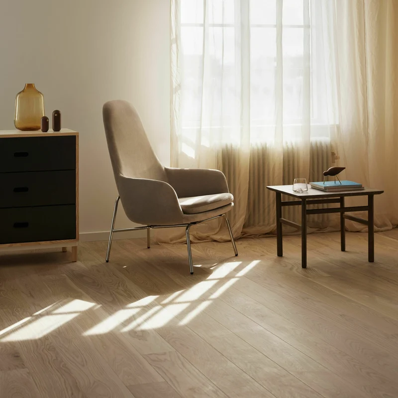 Table basse en chêne noir S Grow noir - Normann Copenhagen
