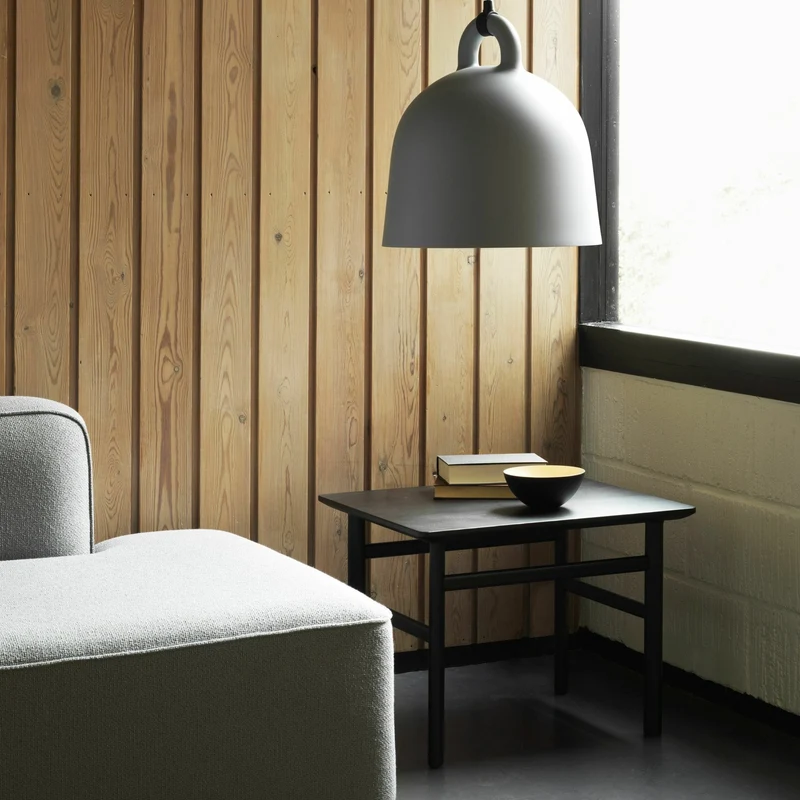Table basse en chêne noir S Grow noir - Normann Copenhagen