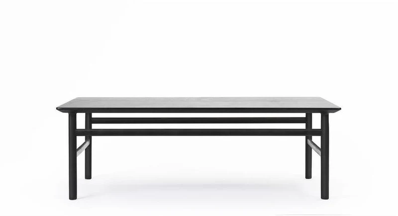 Table basse en chêne noir L Grow noir - Normann Copenhagen