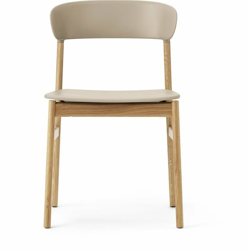 Chaise en chêne et polypropylène sable Herit Sand - Normann Copenhagen