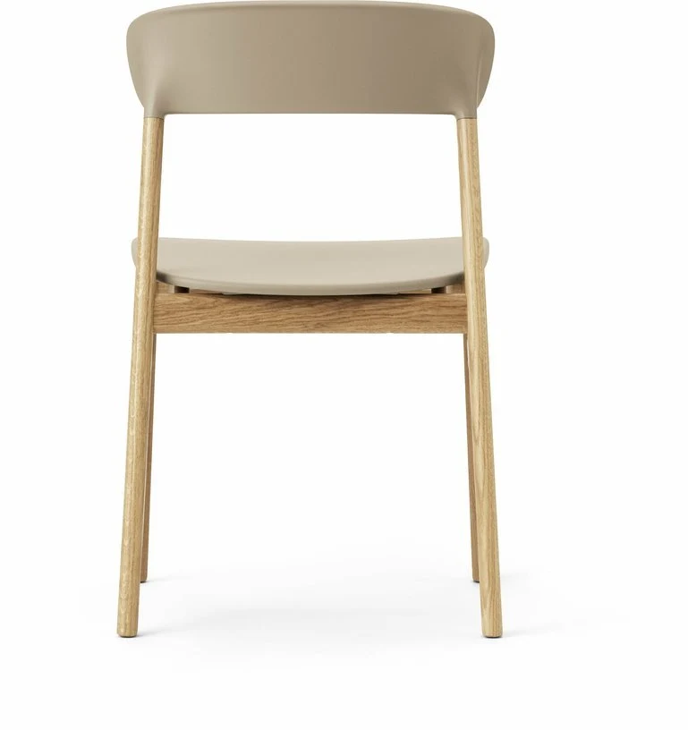 Chaise en chêne et polypropylène sable Herit Sand - Normann Copenhagen