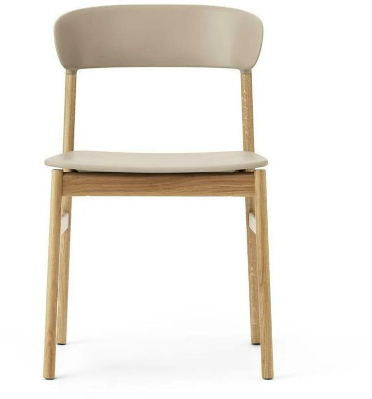 Chaise en chêne et polypropylène sable Herit Sand - Normann Copenhagen