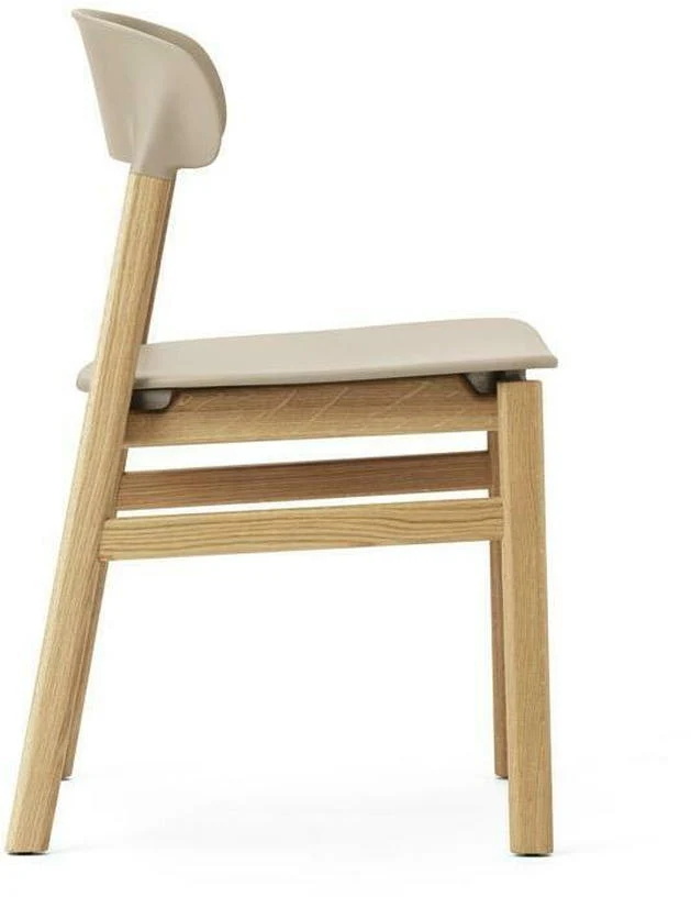 Chaise en chêne et polypropylène sable Herit Sand - Normann Copenhagen