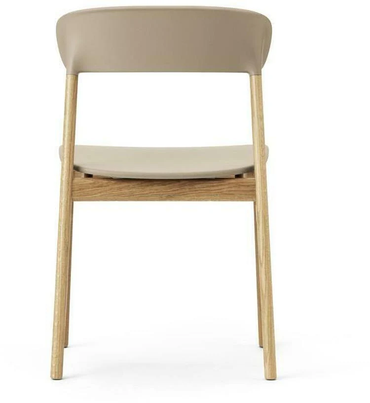 Chaise en chêne et polypropylène sable Herit Sand - Normann Copenhagen
