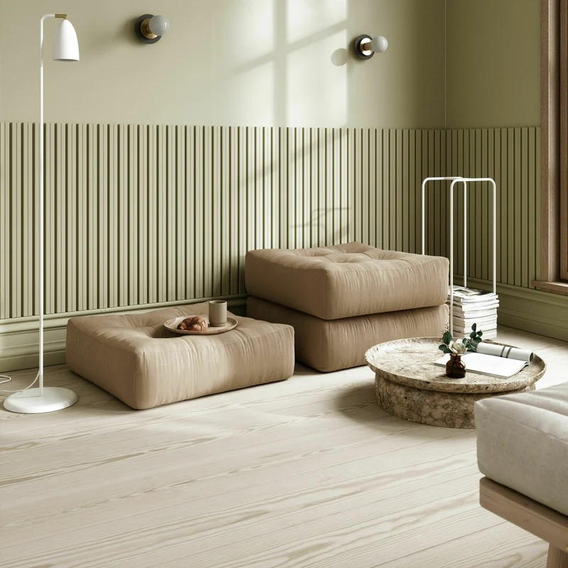 Pouf gris foncé More - Karup Design
