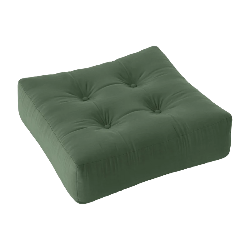 Pouf vert olive More - Karup Design
