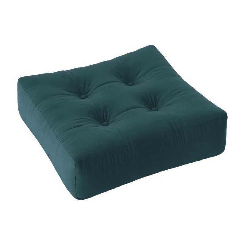 Pouf bleu pétrole More - Karup Design