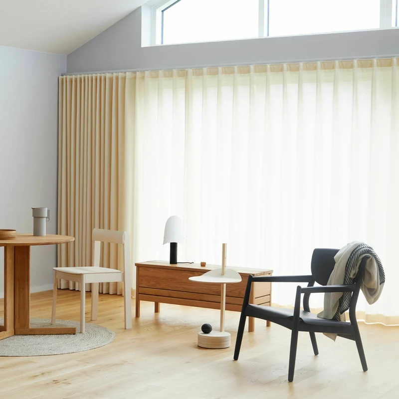 Banc avec rangement en chêne teinté noir 111 cm A Line - Form & Refine