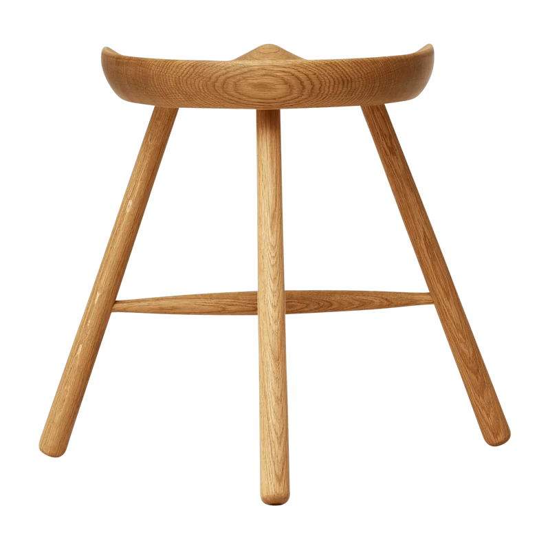 Tabouret en chêne naturel 49 cm Shoemaker - Form & Refine
