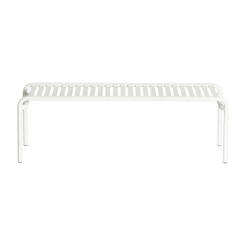 Table basse de jardin blanche 127 cm Week end - Petite friture