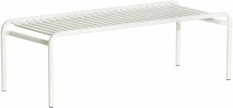 Table basse de jardin blanche 127 cm Week end - Petite friture