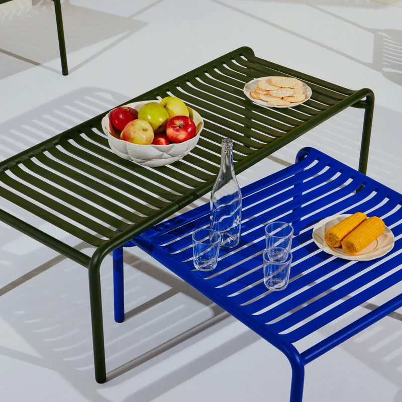 Table basse de jardin rose blush 127 cm Week end - Petite friture