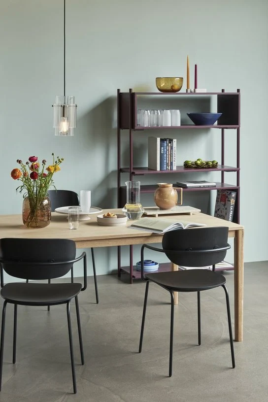 Table à manger 200 x 100 cm en chêne naturel - Hübsch