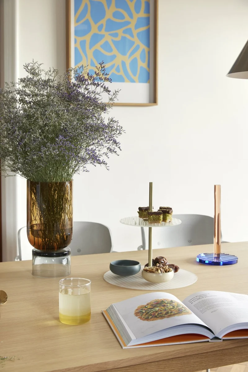 Table à manger 200 x 100 cm en chêne naturel - Hübsch