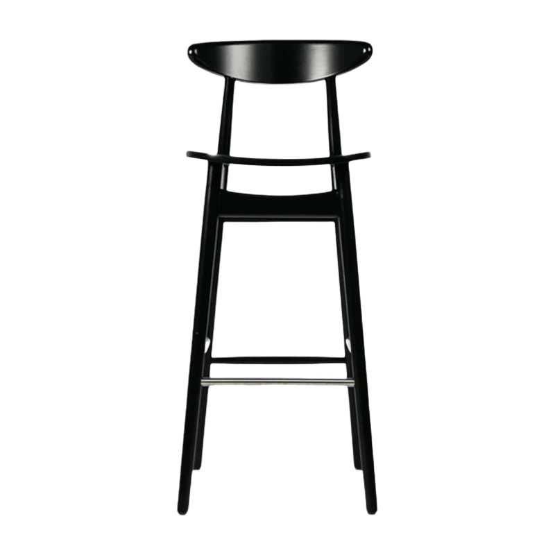 Chaise de bar en hêtre noir 102 cm Teo - Vincent Sheppard