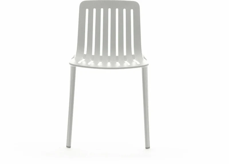 Chaise en aluminium blanc Plato - Magis