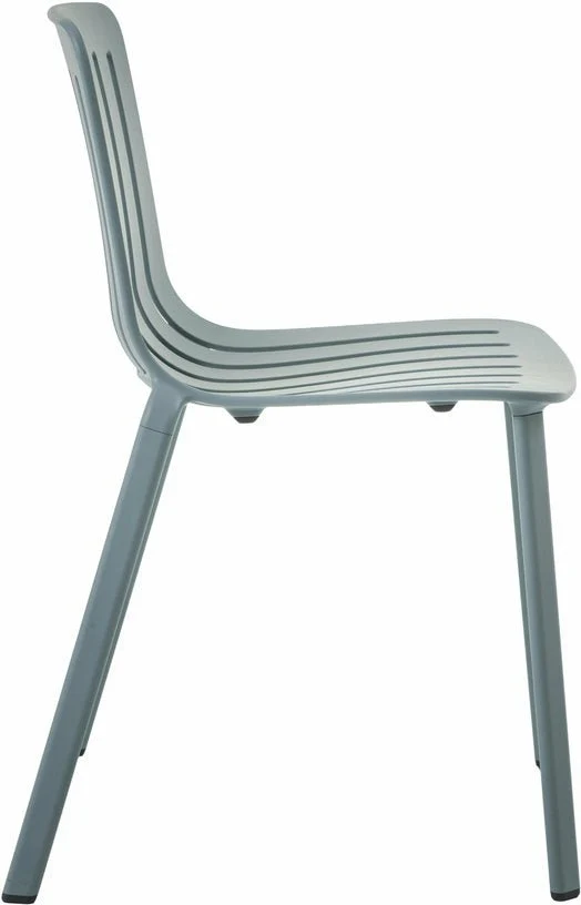 Chaise en aluminium bleu ciel Plato - Magis