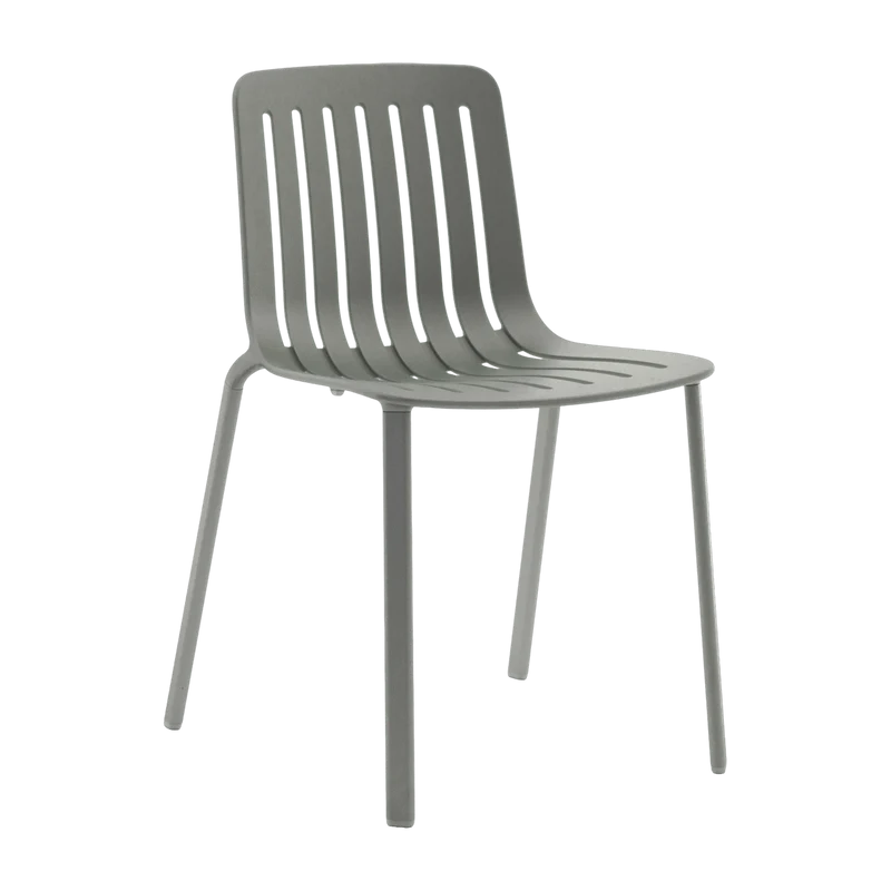Chaise en aluminium gris Plato - Magis