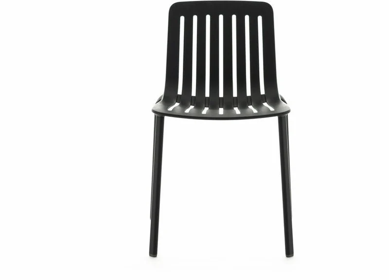 Chaise en aluminium noir Plato - Magis