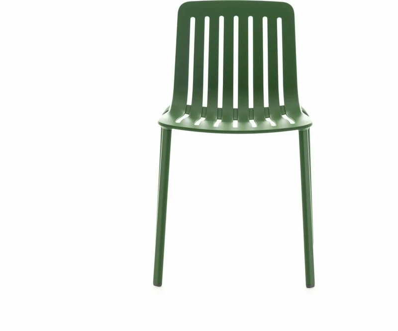 Chaise en aluminium vert Plato - Magis