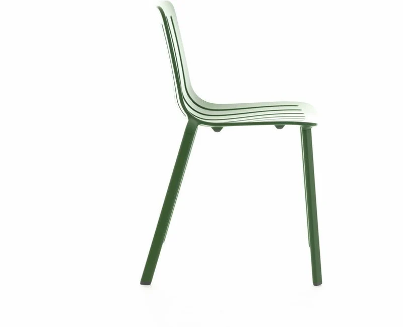 Chaise en aluminium vert Plato - Magis
