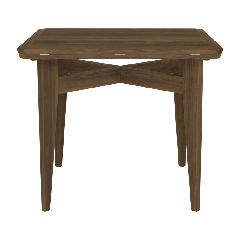 Table à manger extensible en noyer B-Table - Gubi