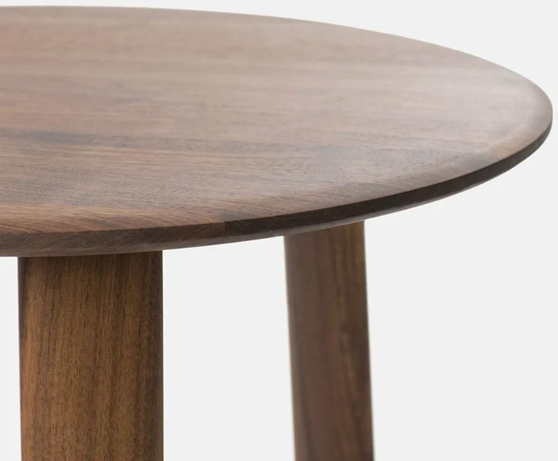 2 tables basses en noyer 50 et 60 cm Alle - Hem