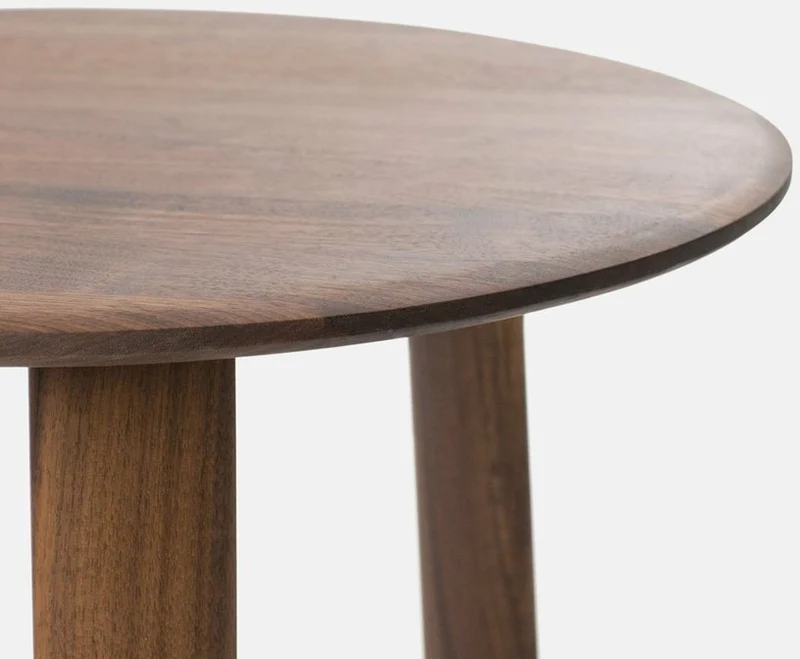 3 tables basses en noyer Alle - Hem