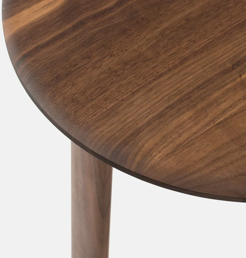 3 tables basses en noyer Alle - Hem