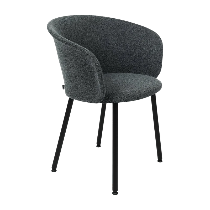 Chaise en laine Graphite Kendo - Hem