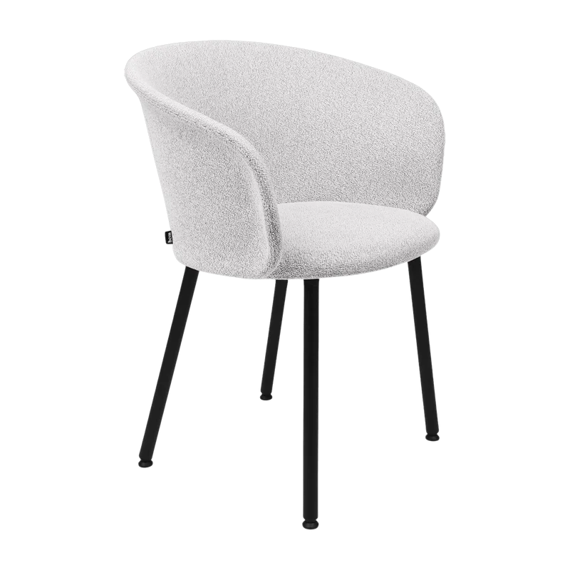Chaise en laine Porcelain Kendo - Hem