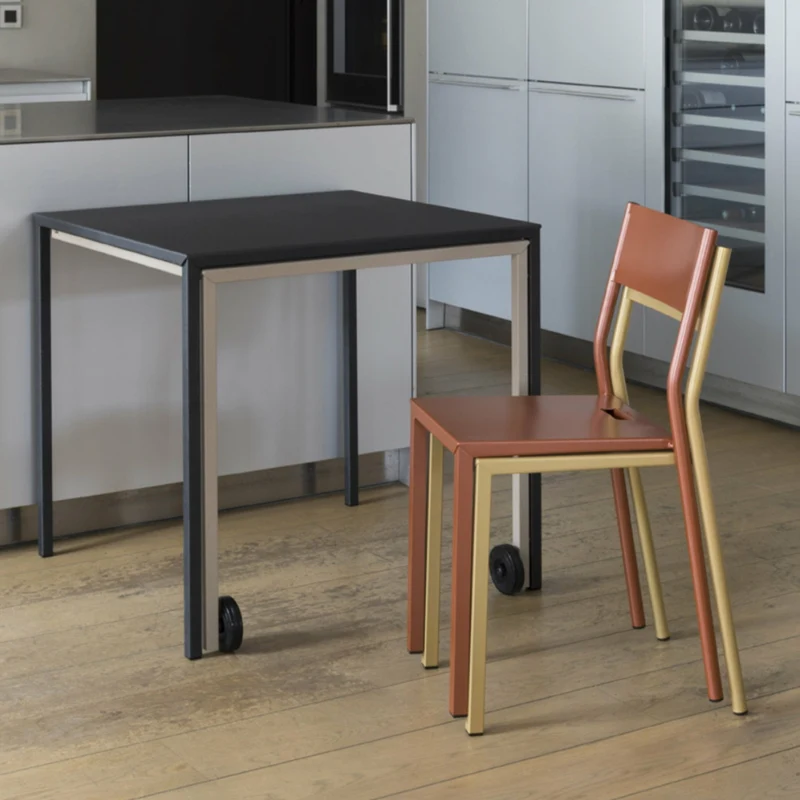 Chaise en acier sable Take - Matière Grise