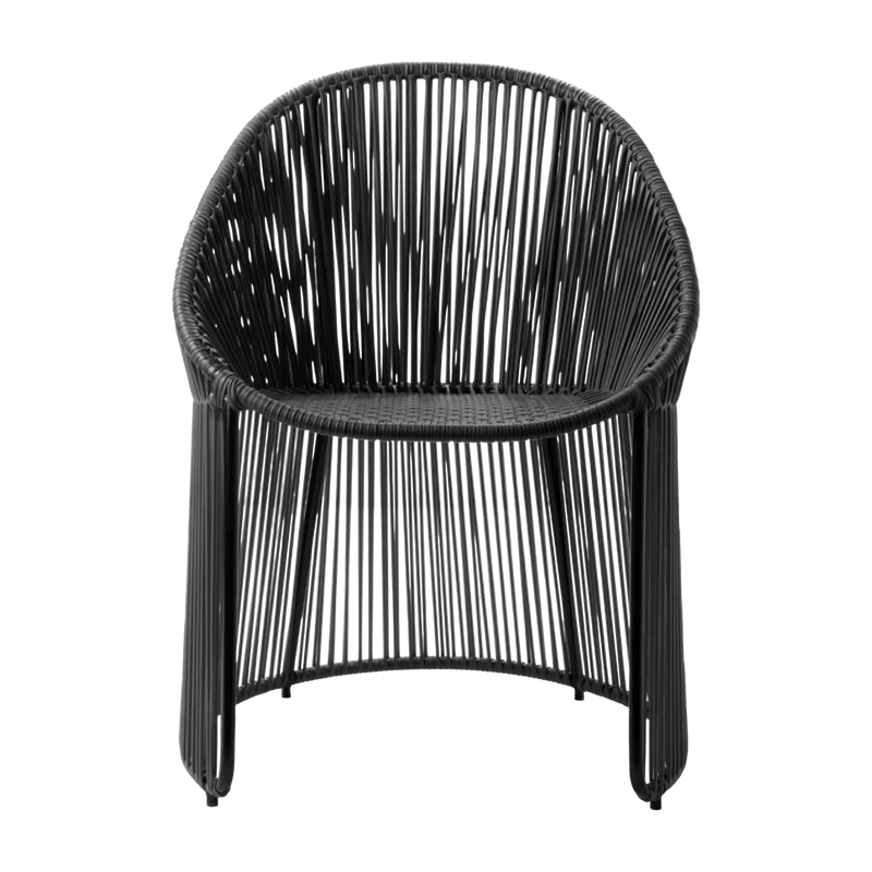 Chaise en acier noire Cartagenas - Ames